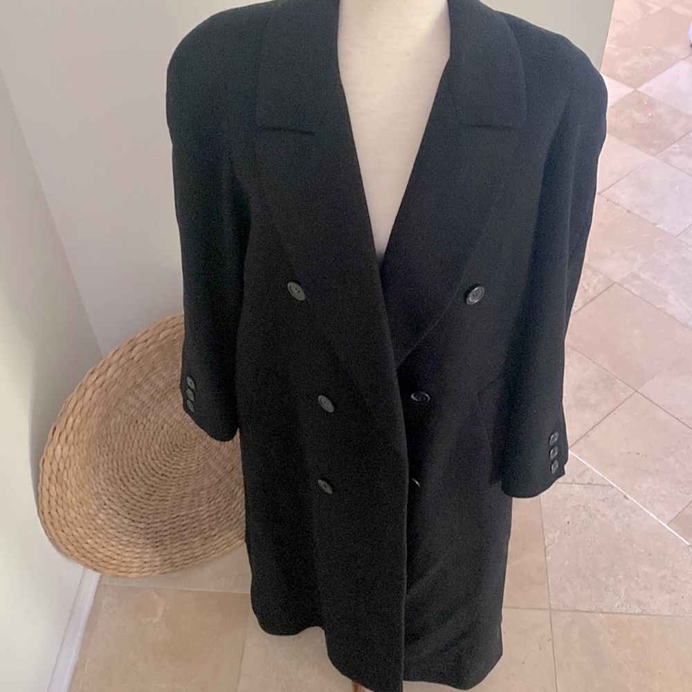 Alorna Black Cashmere Great Coat